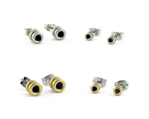 Ball End Stud Earrings